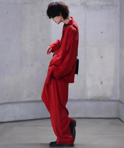 「ADRER」 スラックス LARGE ブラック メンズ_画像6