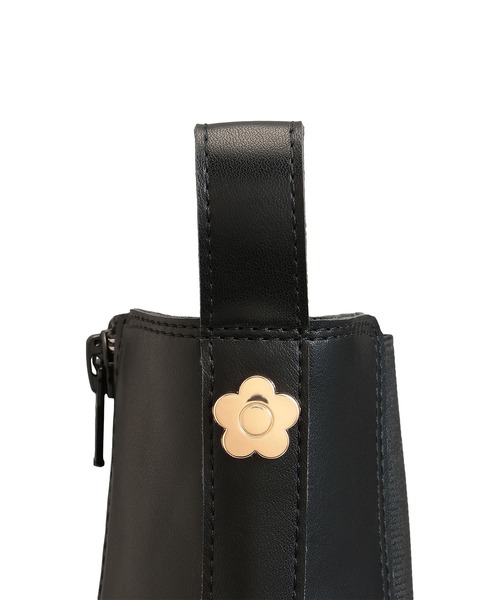 MARY QUANT メタルデイジーサイドゴアブーツ Sサイズ MARY QUANT（マリークヮント） ブーツ マリークワント メタルデイジー