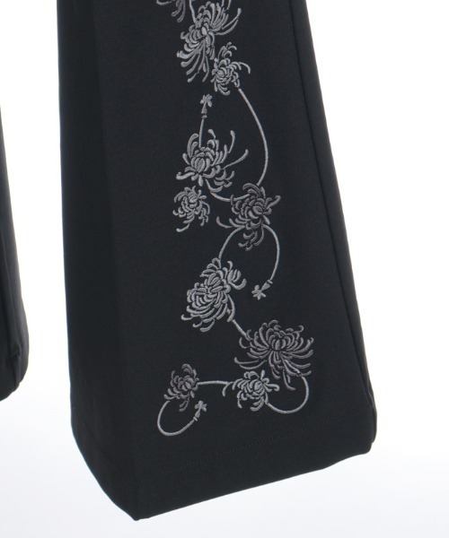 未使用^_^knuthmarf★別珍刺繍パンツ REZEN（リゼン） パンツ 菊刺繍フレアパンツ メンズ : ZOZOTOWN Yahoo