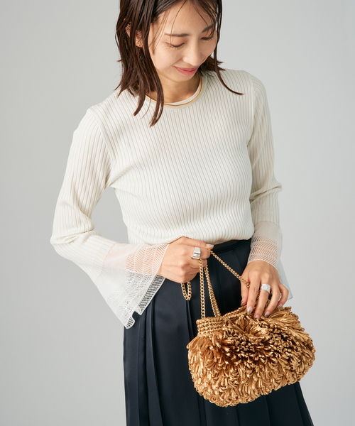 VERMEIL par iena（ヴェルメイユパーイエナ） ニット セーター ベル