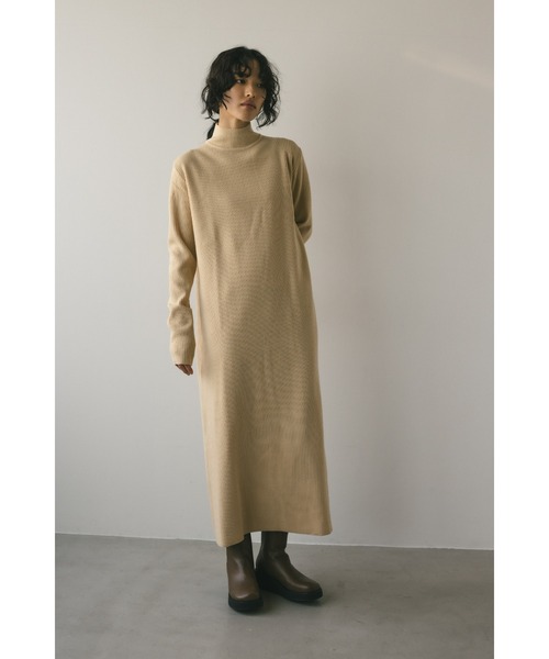 「STYLEMIXER」 コンビワンピース MEDIUM ベージュ レディース_画像7