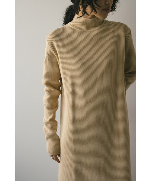 「STYLEMIXER」 コンビワンピース MEDIUM ベージュ レディース_画像8