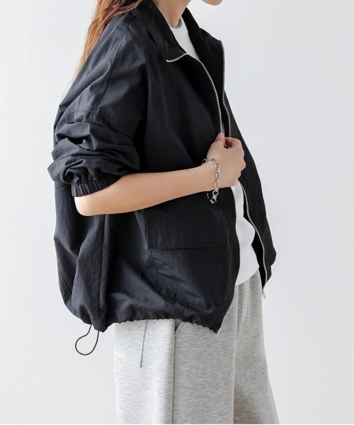 ミリタリージャケット モッズコート スタンドカラー ダブルジップ