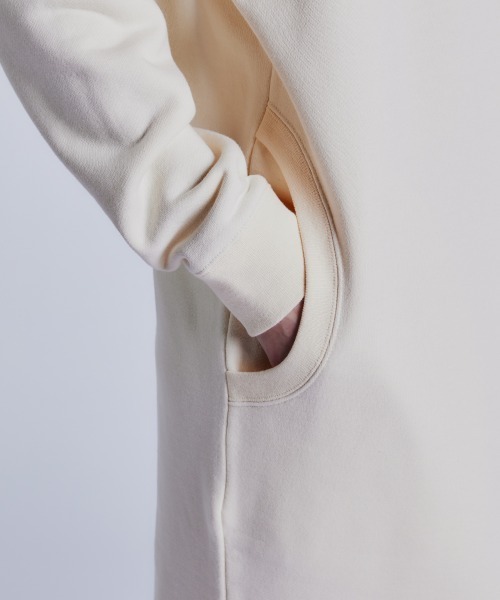 「ESSENTIAL」 長袖ワンピース 36 ネイビー レディース_画像8