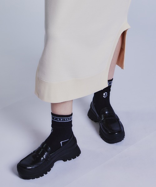 「ESSENTIAL」 長袖ワンピース 36 ネイビー レディース_画像9