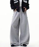 ワイドパンツ スウェットパンツ ジャージ 「n...の詳細画像2