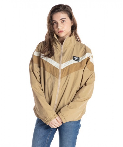 「ROXY」 ナイロンブルゾン LARGE ブラック レディース_画像3