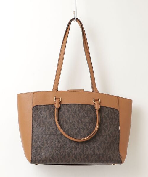 MICHAEL KORS ブラウン トートバッグ MICHAEL KORS（マイケルコース） トートバッグ - ブラウン レディース