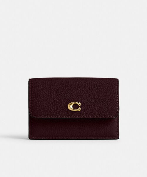 COACH（コーチ） 財布 ONE レッド系その他 レディース : ZOZOTOWN