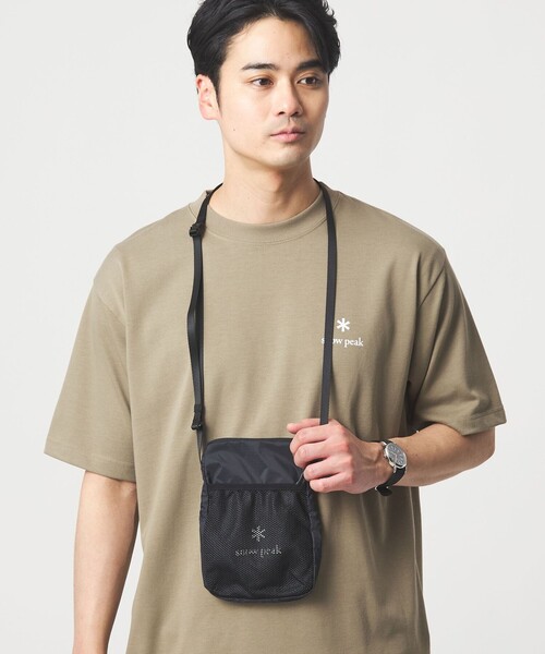 snow peak（スノーピーク） ショルダーバッグ 「snow peak」サコッシュ