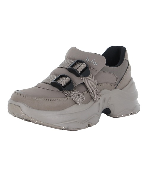 「b/m」 「MoonStar」ローカットスニーカー 24.0cm ベージュ系その他 レディース_画像8