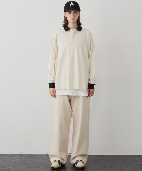 「AIVER」 デニムパンツ LARGE ブラック メンズ_画像3