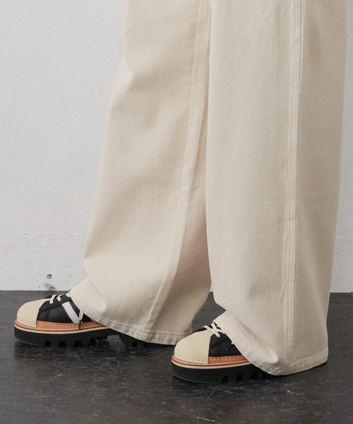 「AIVER」 デニムパンツ LARGE ブラック メンズ_画像5