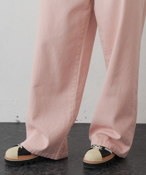 「AIVER」 デニムパンツ LARGE ブラック メンズ_画像8