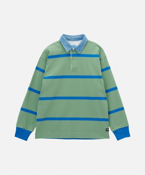 Gramicci（グラミチ） tシャツ LANGDON RUGBY SHIRT / ラングドン