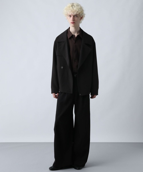 「HARE」 ジャケット MEDIUM ブラック メンズの画像