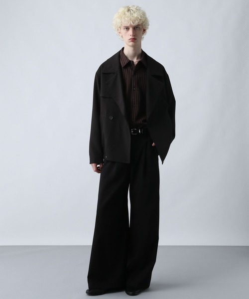 「HARE」 ジャケット MEDIUM ブラック メンズの画像