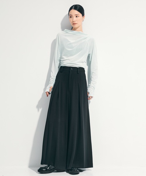 「UJOH」 パンツ 2 ブラウン レディース_画像3