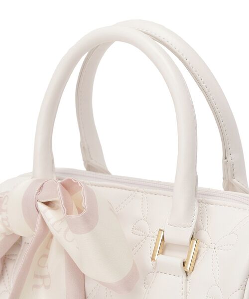 Maison de FLEUR（メゾンドフルール） ボストンバッグ スカーフ付き