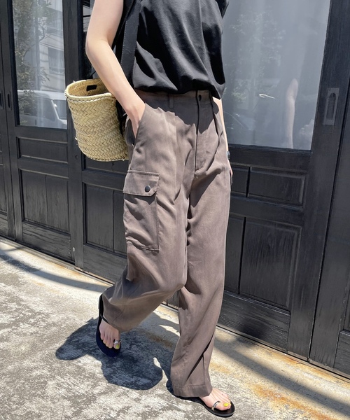 「Spick \u0026 Span」 カーゴパンツ 36 グリーン レディースの画像