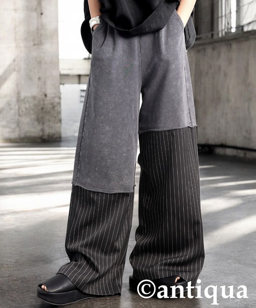 「antiqua」 パンツ LARGE アッシュブラウン レディース_画像6
