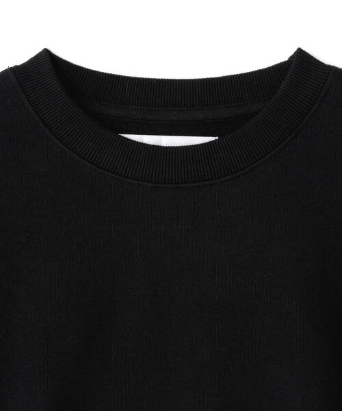 「WHITELAND」 スウェットカットソー LARGE ブラック メンズ_画像5