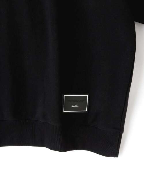 「WHITELAND」 スウェットカットソー LARGE ブラック メンズ_画像8