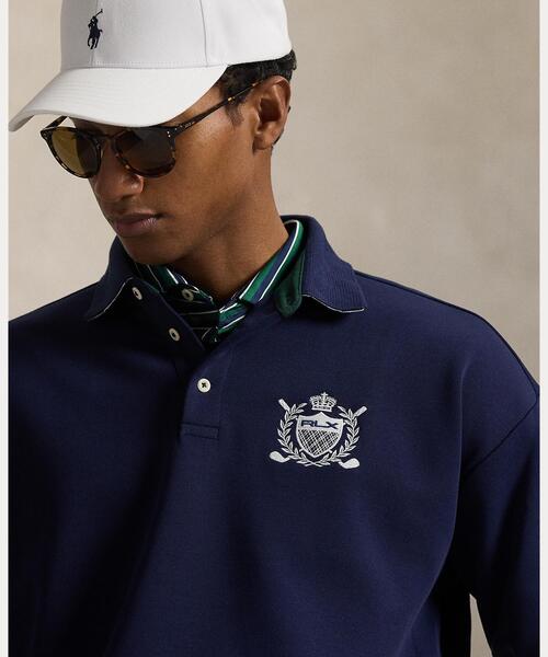 トレーナー スウェット リラックス フィット クレスト ダブルニット スウェットシャツ メンズの画像