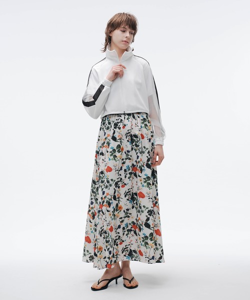 ジャージ オーガンジースリーブショートトラックジャケット「MADE IN JAPAN」 レディース_4