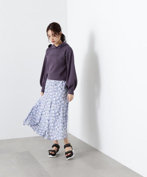 「JILL by JILL STUART」 プルオーバーパーカー FREE ブルー レディース_画像9