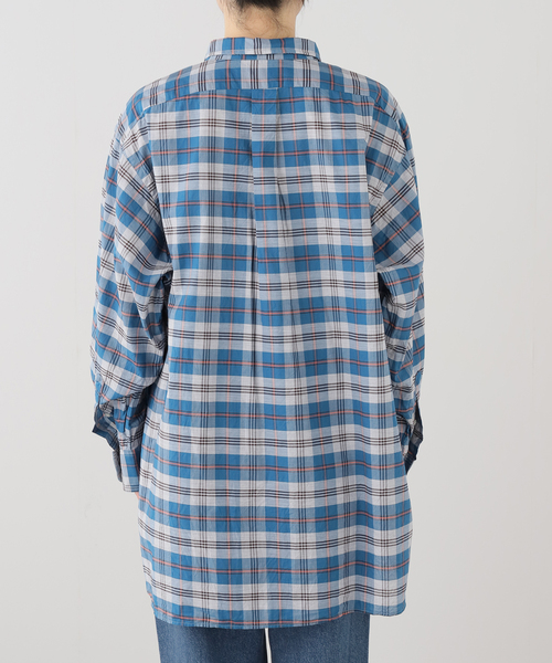 ブラウス シャツ INDIVIDUALIZED SHIRTS クラシックフィットビッグシャツ レディースの画像
