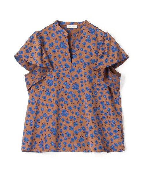 Ballsey（ボールジィ） 半袖ブラウス 36 レッド レディース : ZOZOTOWN