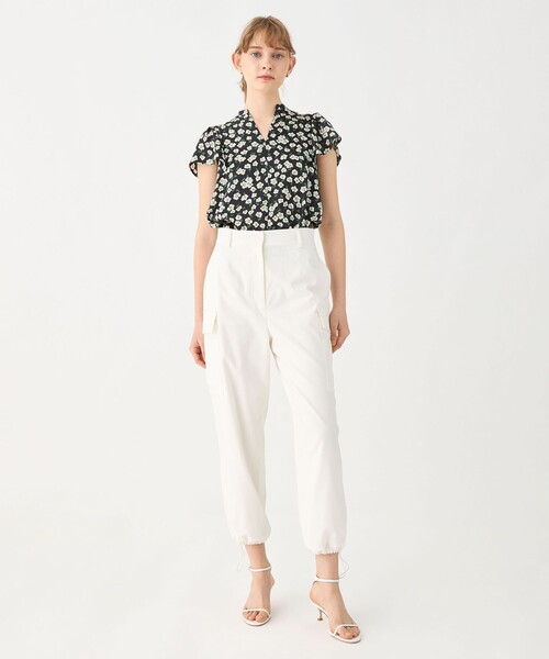 Ballsey（ボールジィ） 半袖ブラウス 36 レッド レディース : ZOZOTOWN