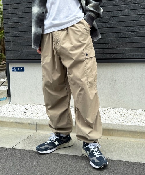 U.S. POLO ASSN.（ユーエスポロアッスン） ワイドパンツ カーゴパンツ