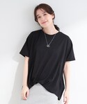 tシャツ 半袖 「ひんやり/体型カバー/S-L...の詳細画像5