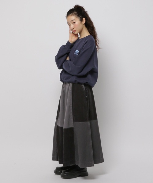 「niko and...」 スウェットカットソー MEDIUM ブラウン レディース_画像9