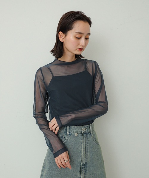 「SENSE OF PLACE by URBAN RESEARCH」 長袖カットソー ONE アイボリー レディース_画像9