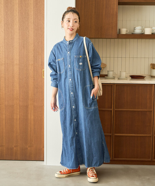 「FREAK'S STORE」 長袖衣装 MEDIUM 青味 レディース