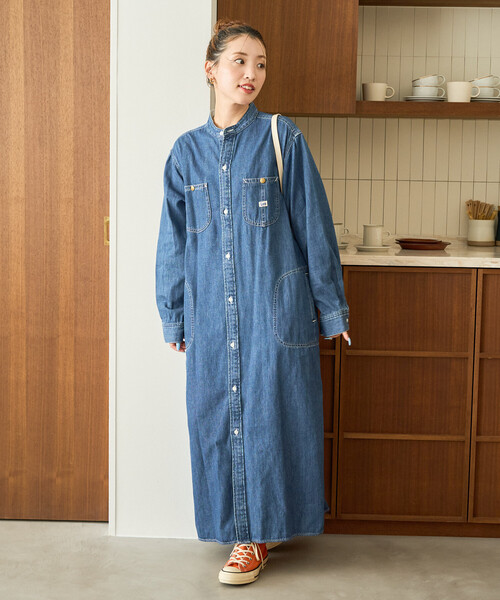 「FREAK'S STORE」 長袖衣装 MEDIUM 青味 レディース