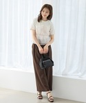 tシャツ 半袖 ビスチェ風トップス レディースの詳細画像2