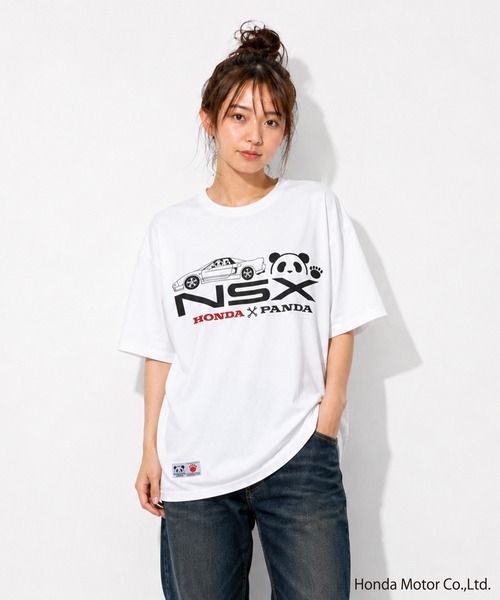 PANDIESTA（パンディエスタ） tシャツ Honda×Pandiesta NSXオート
