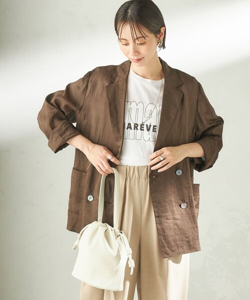 SHIPS（シップス） 「George Cinq」2WAYバッグ ONE SIZE ブラウン 