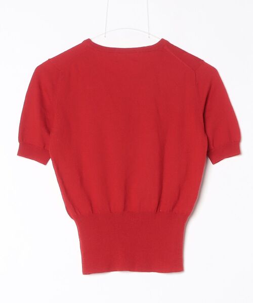 Vivienne Westwood red label 「Vivienne label」 半袖ニット 2 レッド
