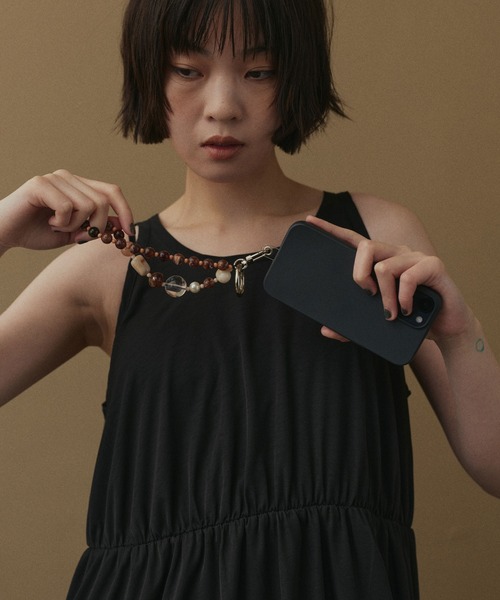 hellam（ヘラム） ミックスビーズスマホストラップ : ZOZOTOWN Yahoo