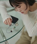 ミックスビーズスマホストラップの詳細画像2