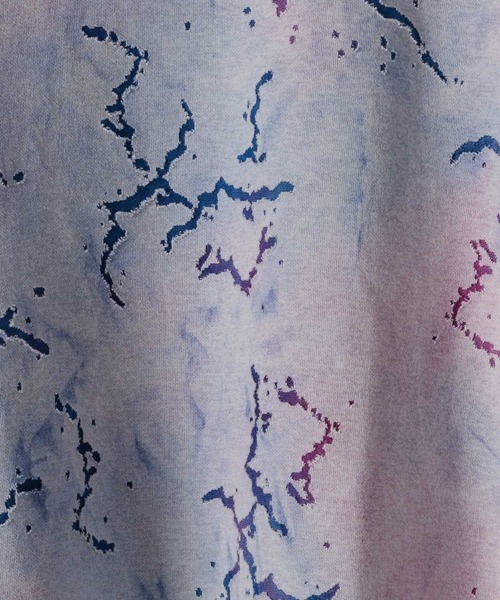 「Casper John」 半袖Tシャツ MEDIUM サックスブルー メンズ_画像4