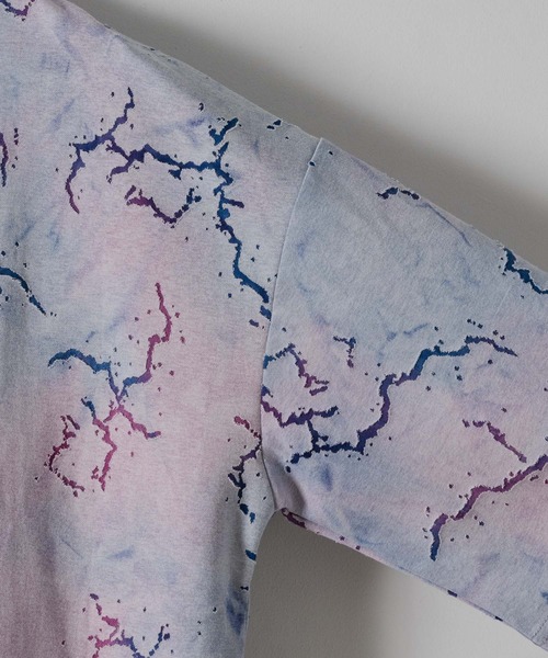 「Casper John」 半袖Tシャツ MEDIUM サックスブルー メンズ_画像6