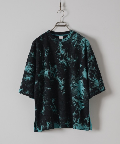「Casper John」 半袖Tシャツ MEDIUM サックスブルー メンズ_画像9