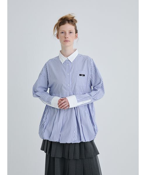 「SORIN」 長袖シャツ 38 ホワイト レディース_画像3