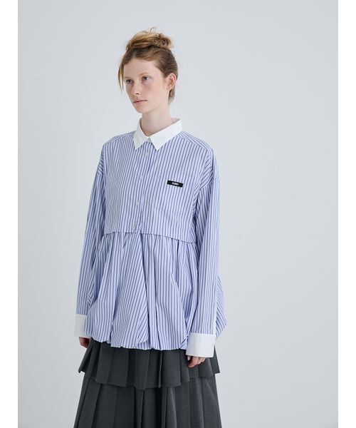 「SORIN」 長袖シャツ 38 ホワイト レディース_画像5